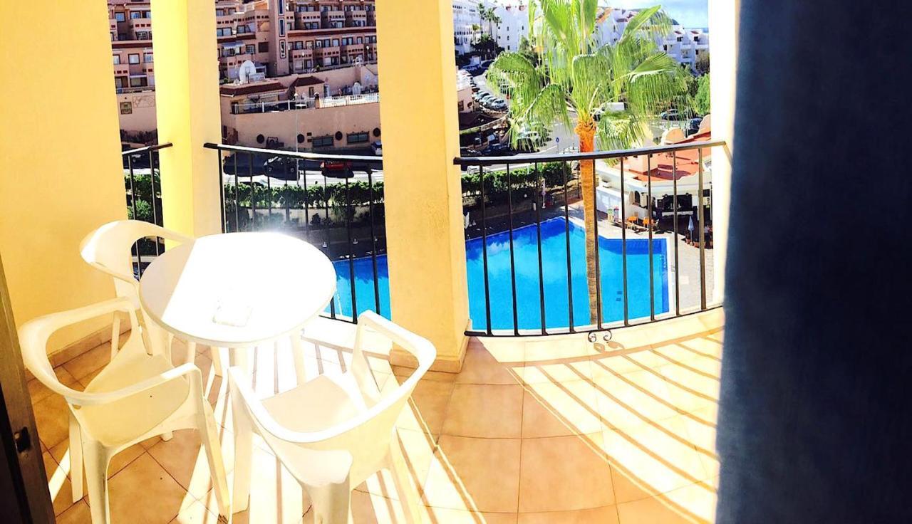Studio Castle Harbour Vistas Piscina Appartement Los Cristianos  Buitenkant foto